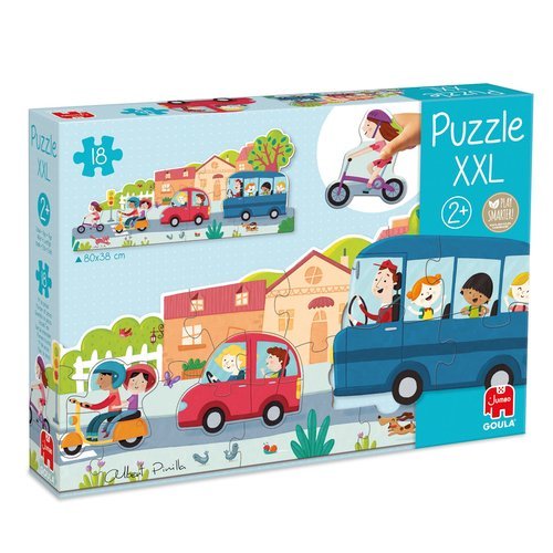 JUEGO PUZZLE XXL VEHICULOS | GOULA | 1 UNIDAD | 8410446534281 Imagen principal del producto