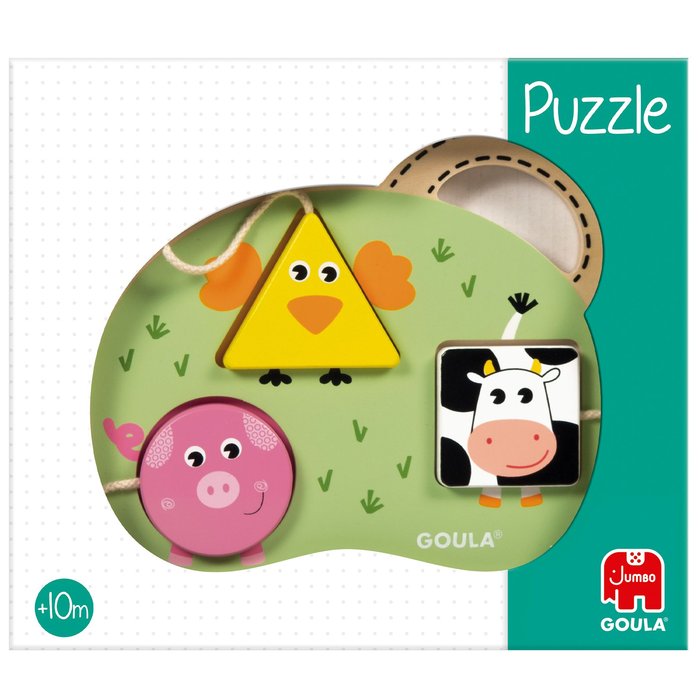 JUEGO PUZZLE GRANJA | GOULA | 1 UNIDAD | 8410446534526