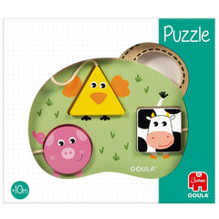 JUEGO PUZZLE GRANJA | GOULA | 1 UNIDAD | 8410446534526