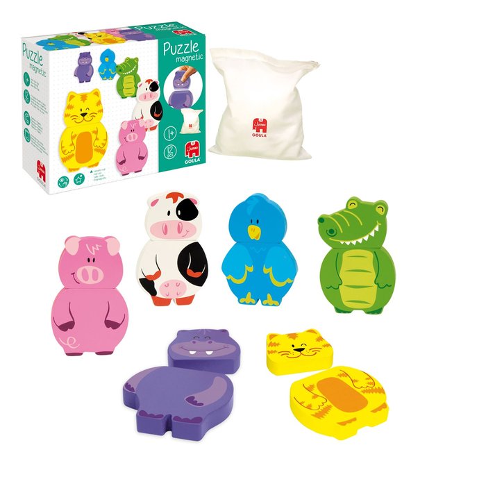 JUEGO PUZZLE MAGNETICO INTERCAMBIABLE | GOULA | 1 UNIDAD | 8410446552346 Imagen principal del producto