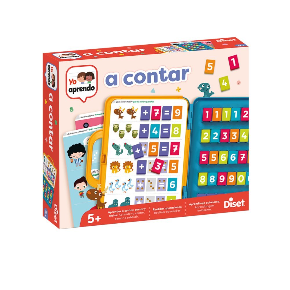 JUEGO EDUCATIVO YO APRENDO A CONTAR | DISET | 1 UNIDAD | 8410446637142 Imagen principal del producto
