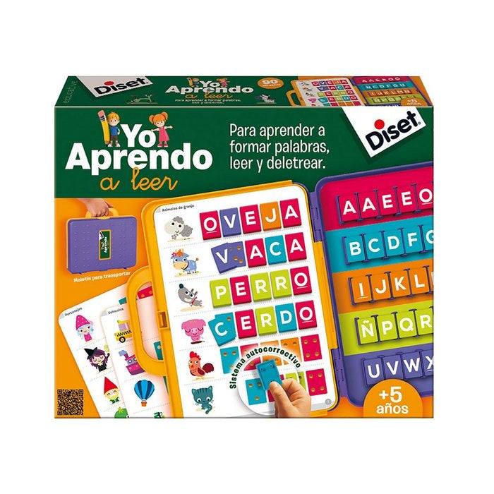 JUEGO EDUCATIVO YO APRENDO A LEER | DISET | 1 UNIDAD | 8410446637159 Imagen principal del producto