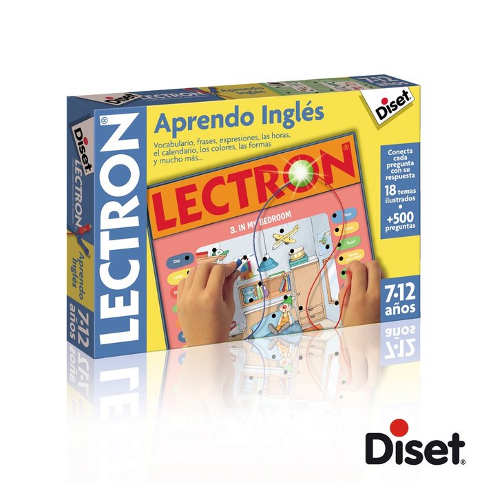 JUEGO EDUCATIVO LECTRON APRENDO INGLES | DISET | 1 UNIDAD | 8410446638170 Imagen principal del producto
