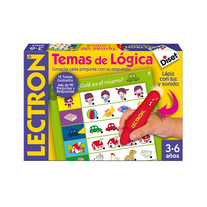 JUEGO LECTRON LAPIZ TEMAS DE LOGICA | DISET | 1 UNIDAD | 8410446638828 Imagen principal del producto