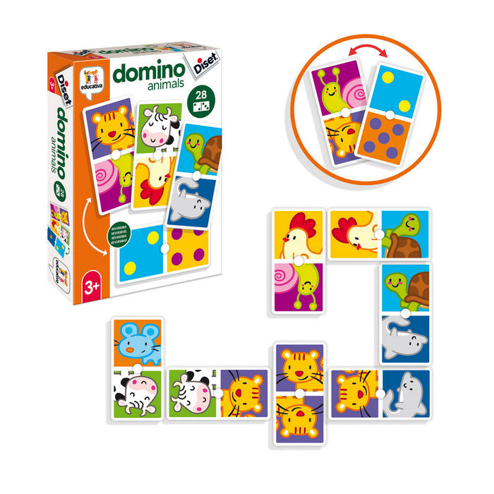 Juego Domino Animales DISET Imagen principal del producto