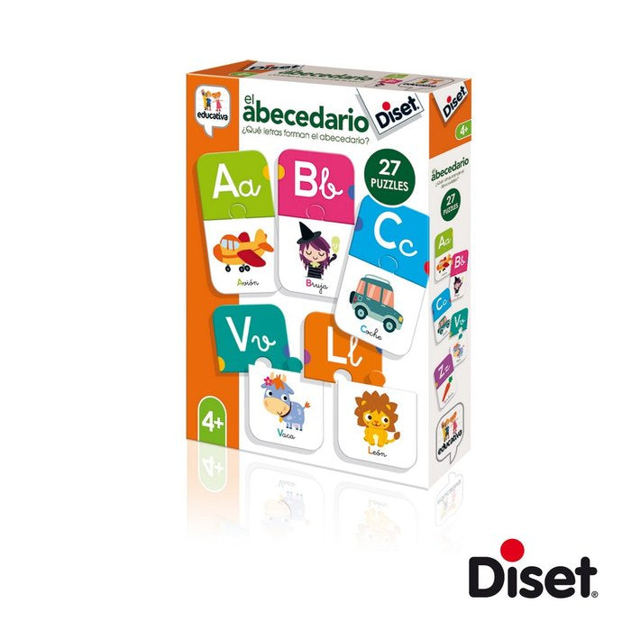 JUEGO EDUCATIVO EL ABECEDARIO | DISET | 1 UNIDAD | 8410446689639 Imagen principal del producto