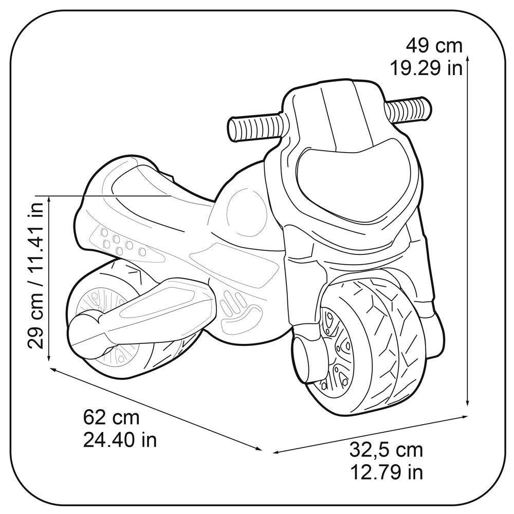 Correpasillos Moto 1 Sprint Red Feber