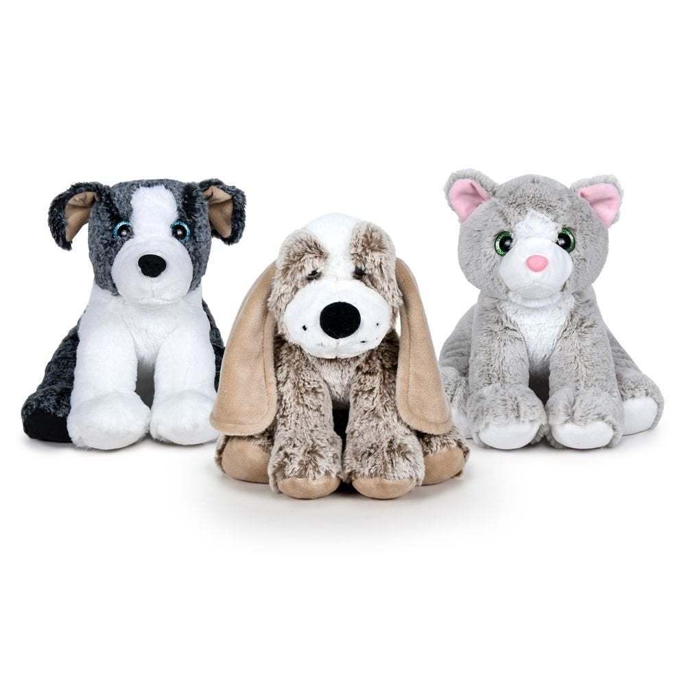 Expositor 6 Peluches Animales Domésticos FAMOSA SOFTIES
