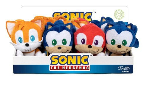 PELUCHES SONIC 22CM SURTIDOS | FAMOSA SOFTIES | 1 UNIDAD | 8410779618054 Imagen principal del producto