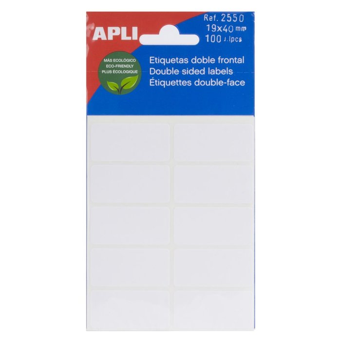 ETIQUETA 19X40 2550 APLI | 10 UNIDADES | (APLI)