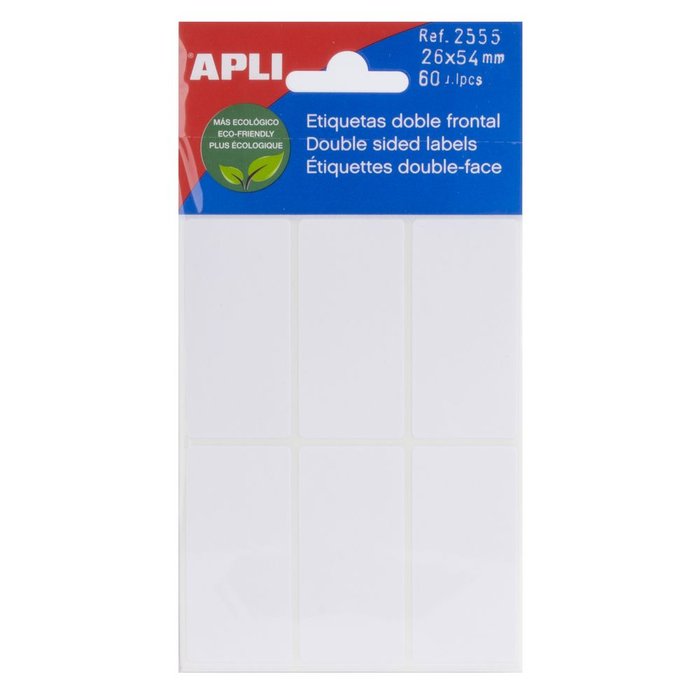 ETIQUETA BOLSA 26X54 2555 APLI | 10 UNIDADES | (APLI)