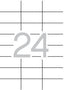 ETIQUETA 70X37 100H 04704 MULTI3 | 1 UNIDADES | (APLI)