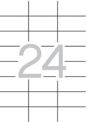 ETIQUETA 70X37 100H 04704 MULTI3 | 1 UNIDADES | (APLI)