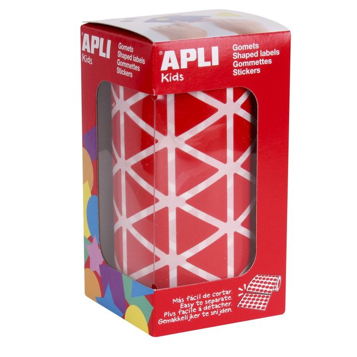 GOMETS TRIANGULO ROLLO 21 ROJO 4869 | 1 UNIDADES | (APLI)