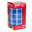 Gomets Cuadrado Rollo 20 Azul APLI