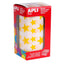 Gomets estrellas amarillos 12,5 y 19,5 mm - APLI