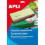 ETIQUETA TRANSPARENTE 48,5X25,4 10H 10050 | APLI