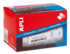 ETIQUETA ROLLO PVP/EURO 12X18 10084 BLANCA | 1 UNIDADES | (APLI)