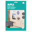 Papel magnético Apli A4 8 hojas