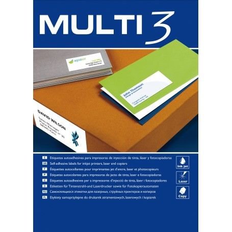 ETIQUETA 105 X 29 MM 100H 10502 MULTI3 | 1 UNIDADES | (APLI)
