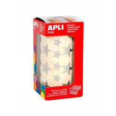 GOMETS ESTRELLA ADHESIVA PLATA ROLLO 11117 | 1 UNIDADES | (APLI)