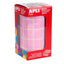 Rollo Gomets Cuadrados Rosa Autoadhesivos 20MM