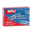 CLIPS NIQUELADOS N 2 32MM 100U | 10 UNIDADES | (APLI)