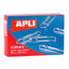 CLIPS PLATEADO APLI 4 50 MM 80 UNID | 10 UNIDADES | (APLI)