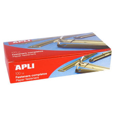 FASTENER COMPLETO DORADO C/100 | 100 UNIDADES | (APLI)