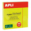 Notas adhesivas Funny 75x75mm Apli, pack 12 blocs