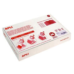 FORRO LIBROS AJUSTABLE PVC 290 MM 100 UNIDADES 130 MICRAS | 100 UNIDADES | (APLI)