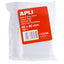 Paq/100 bolsas autocierre cremallera 60x80 mm zipper apli