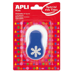 TALADRO MANUALIDADES COPO NIEVE AZUL | 1 UNIDADES | (APLI MANUALIDADES)