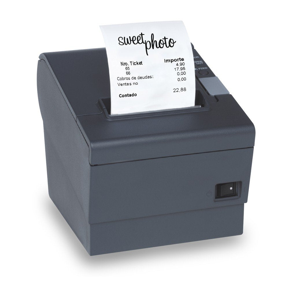 Rollo papel térmico 60x55x12mm APLI, pack 10 unidades