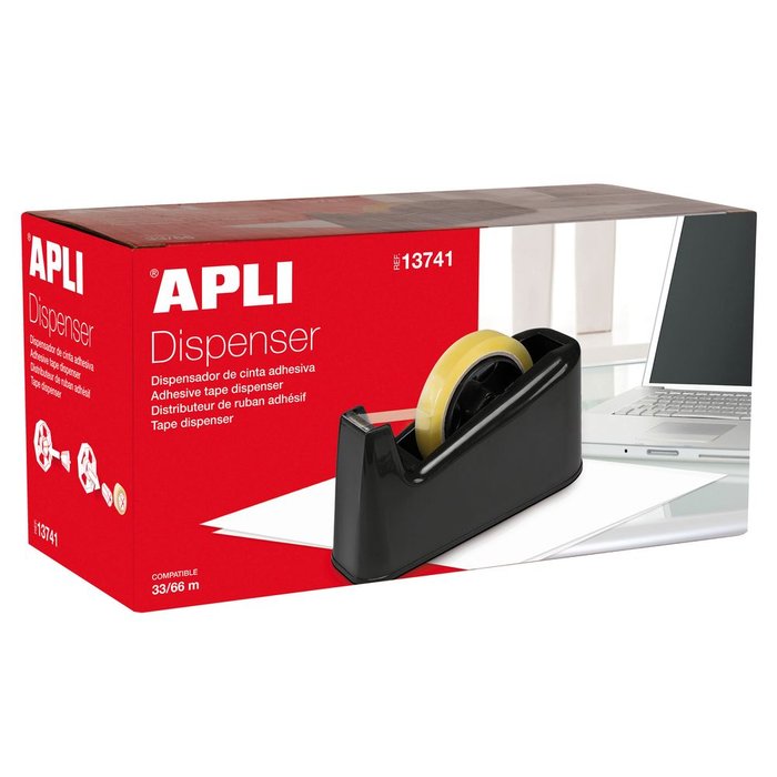 PORTA CINTA TRADE PARA ROLLOS DE 33 M Y 66 M | 1 UNIDADES | (APLI) Imagen principal del producto