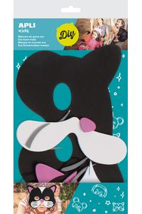 Goma Eva Gatito Apli Paper Blister Mascara Imagen principal del producto