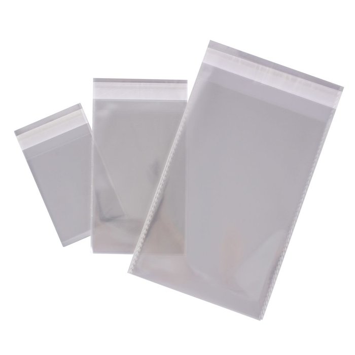 BOLSAS POLIPROPILENO CON CIERRE ADHESIVO 250 X 330 MM 100 U | 1 UNIDADES | (APLI)