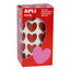 GOMETS CORAZON ROJO 20 X 18 MM ROLLO 900 UDS | 1 UNIDADES | (APLI)