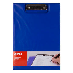 CLIPBOARD CON SOLAPA AZUL A4 | 1 UNIDADES | (APLI)