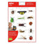 BOLSA GOMETS TEMATICOS REALISTAS INSECTOS 2 HOJAS | APLI | 1 UNIDAD | 8410782187318