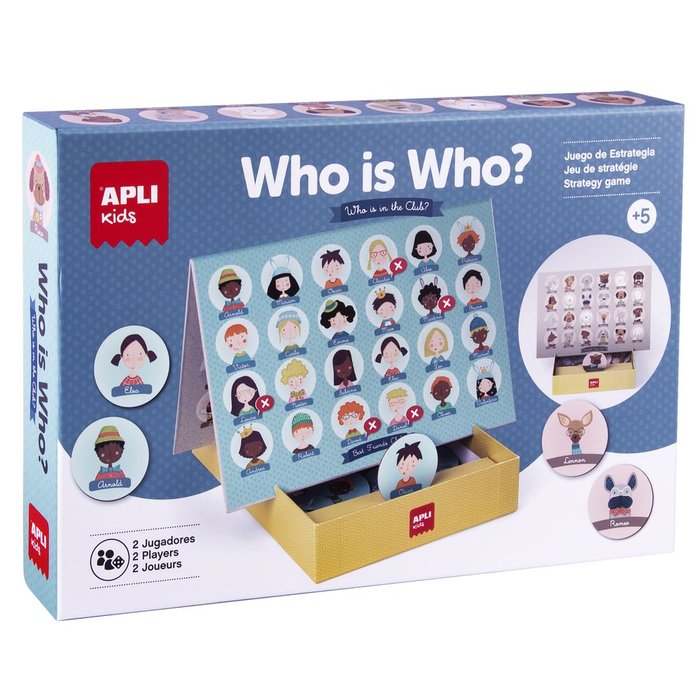 JUEGO QUIEN ES QUIEN | APLI JUEGOS | 1 UNIDAD | 8410782189015 Imagen principal del producto