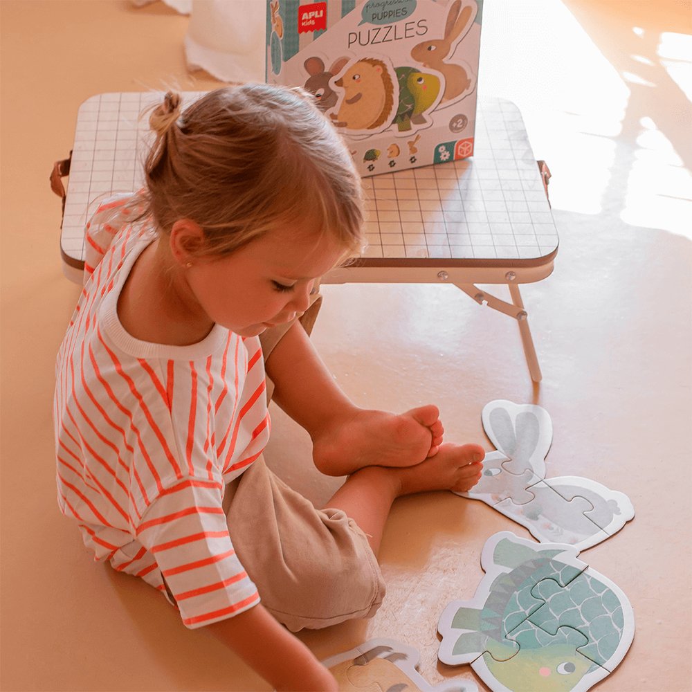 Puzzle Infantil Mis Primeros Cachorros 12 piezas Apli