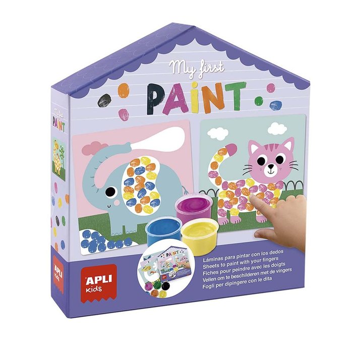 JUEGO INFANTIL MY FIRST PAINT | APLI JUEGOS | 1 UNIDAD | 8410782195740 Imagen principal del producto