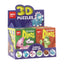 Display 6 Puzles 3D Dinosaurios Surtidos Apli Juegos
