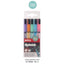 Caja de 5 rotuladores Liquid Chalk Punta redonda 3,5 mm Pastel APLI