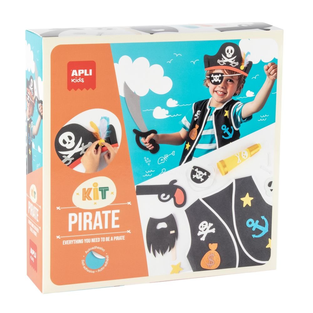 Kit Disfraz Pirata Apli Manualidades