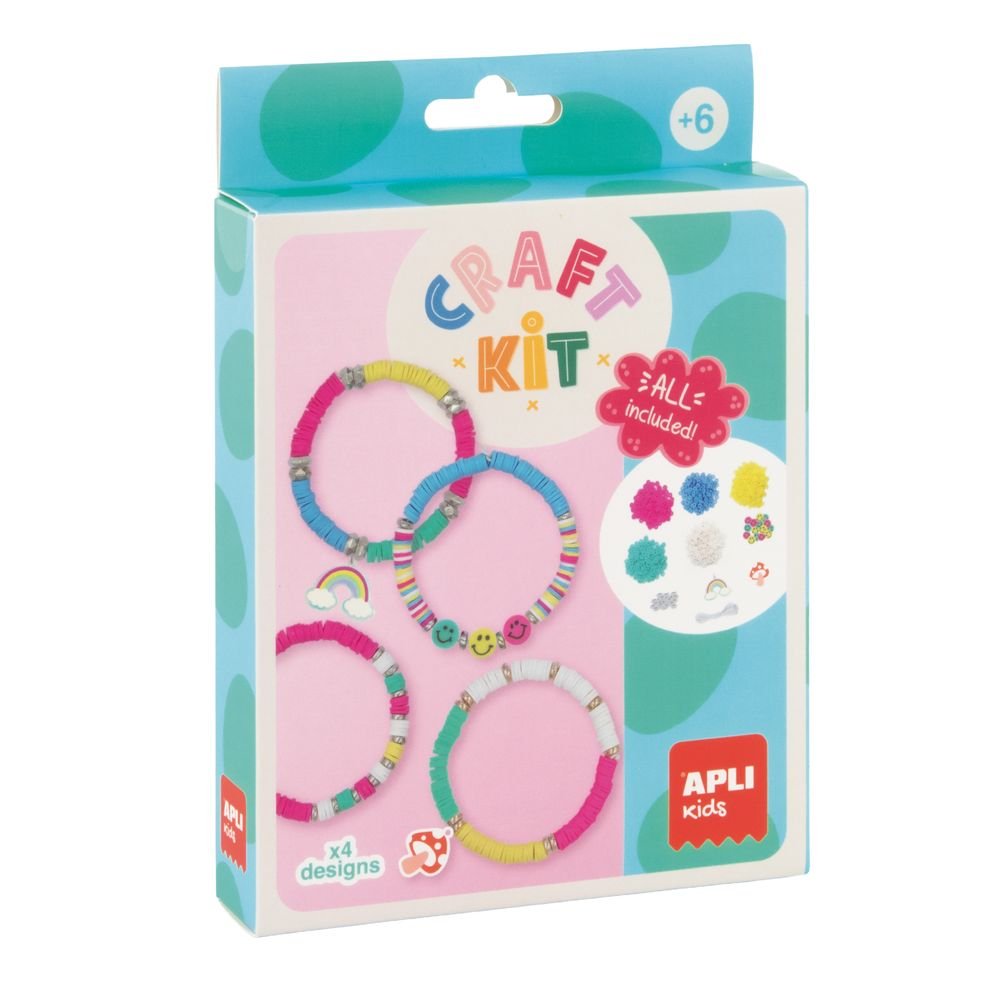Juego Craft Kit Bracelets Crea Tu Pulsera APLI Juegos