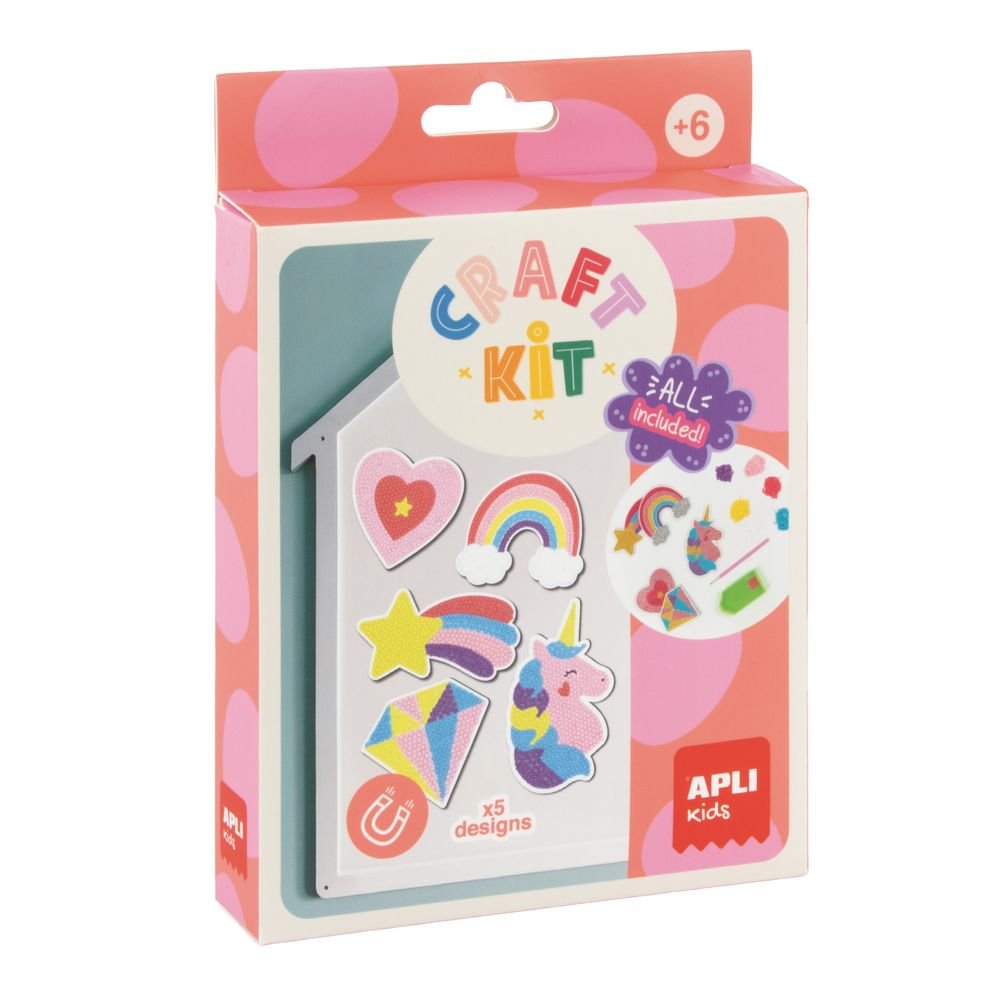 Juego Craft Kit Diamond Magnet Unicorns APLI JUEGOS