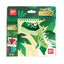 Bloc colorear Metallic Dinos 20 hojas APLI Juegos