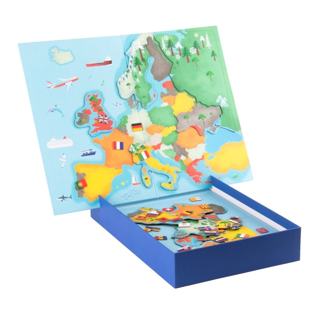 Juego Magnético Banderas de Europa - Apli Juegos